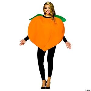 Adult Peach Costume Halloween one size